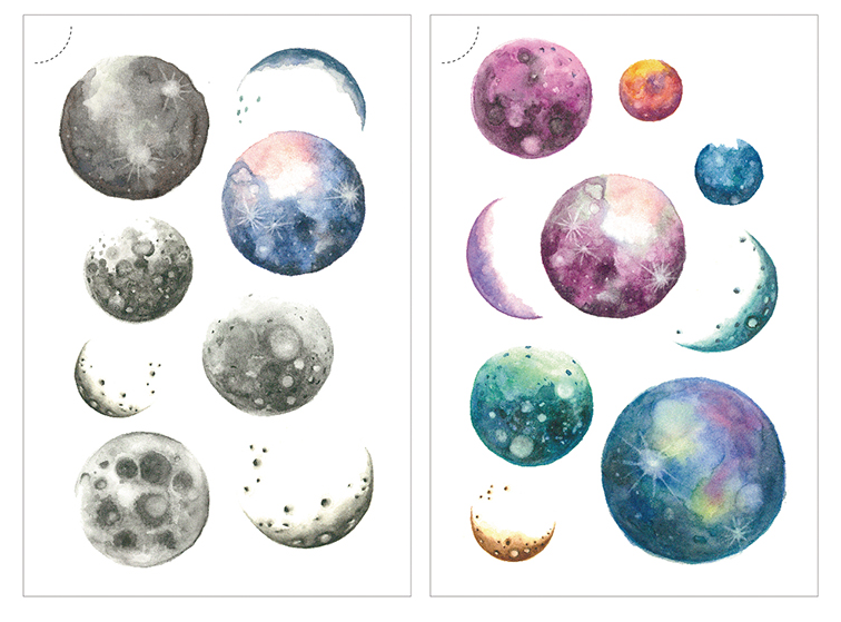 print on stickers for journal bullet journal